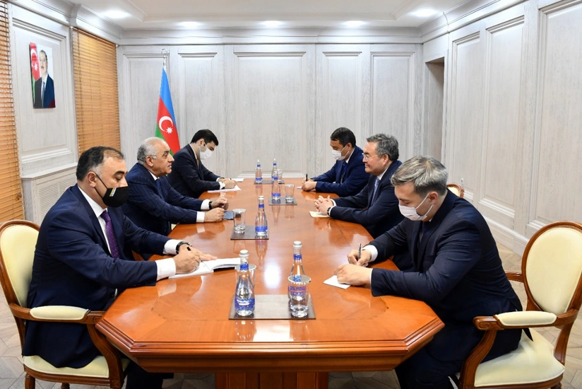 Ali Asadov meets with Deputy Prime Minister of Kazakhstan