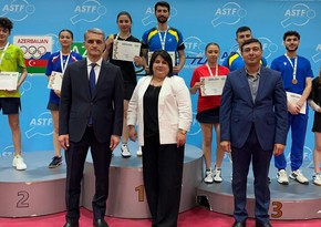 Stolüstü tennis üzrə Azərbaycan çempionatının qalibləri bəlli olub