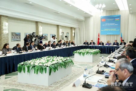 Bakıda “Erməni soyqırımı” real tarix, yaxud tarixin yalanı” mövzusunda konfrans keçirilib