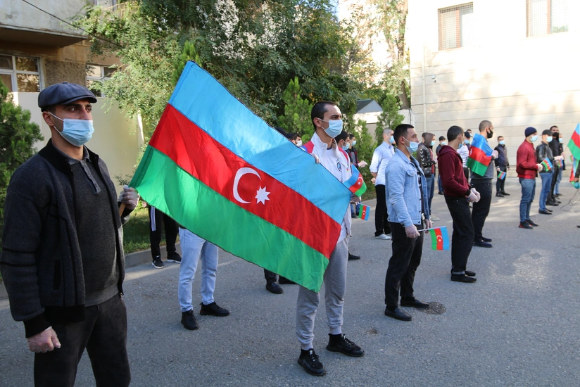 Hərbi xidmətə çağırılan gənclər cəmiyyətə müraciət etdilər