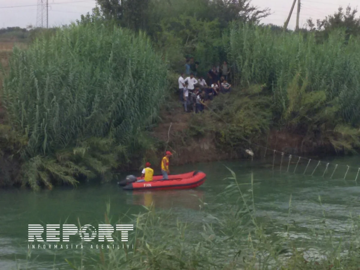 ​Salyanda 7 yaşlı uşaq çayda batıb