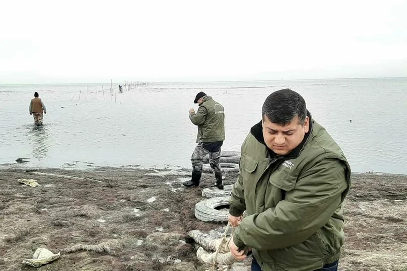 Su hövzələri qadağan olunmuş ov vasitələrindən təmizlənib