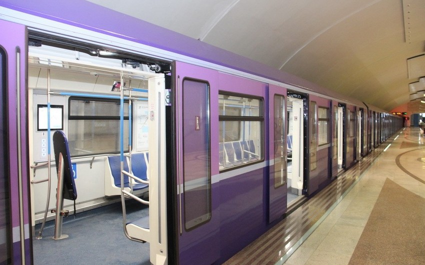 Bakı Metropoliteni Rusiya istehsalı olan daha iki yeni qatarı xəttə buraxıb