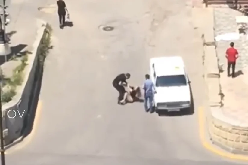 Avtomobildən qaçan qadının fiziki təzyiqə məruz qalması ilə bağlı rəsmi açıqlama