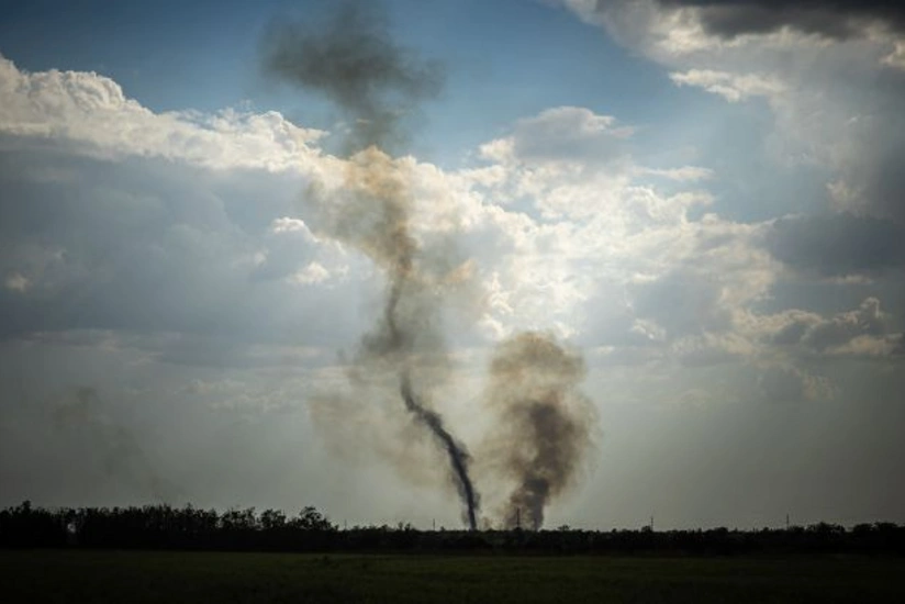 Powerful explosion hits Kherson