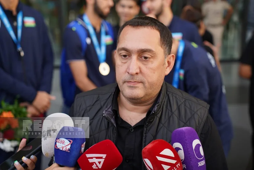 Yığmanın baş məşqçisi: “Olimpiya çəki dərəcəsində ilk qızıl medal qazandıq”