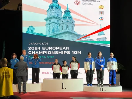 Azərbaycan atıcıları Avropa çempionatında daha bir medal qazanıblar