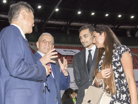Arzu Aliyeva visits Baku Chess Olympiad venue, reviewed playing hall
