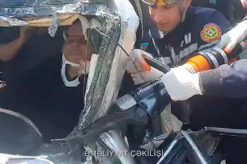 Novxanıda avtomobillər toqquşub, xəsarət alanlar var