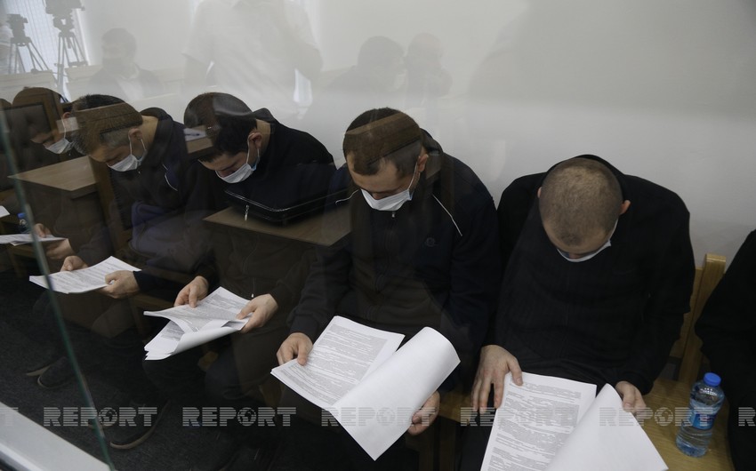 Baku Court of Appeal holds trial of members of Armenian terrorist group