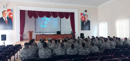 Azərbaycan Ordusunda Xocalı soyqırımının 31-ci ildönümü ilə əlaqədar silsilə tədbirlər keçirilib