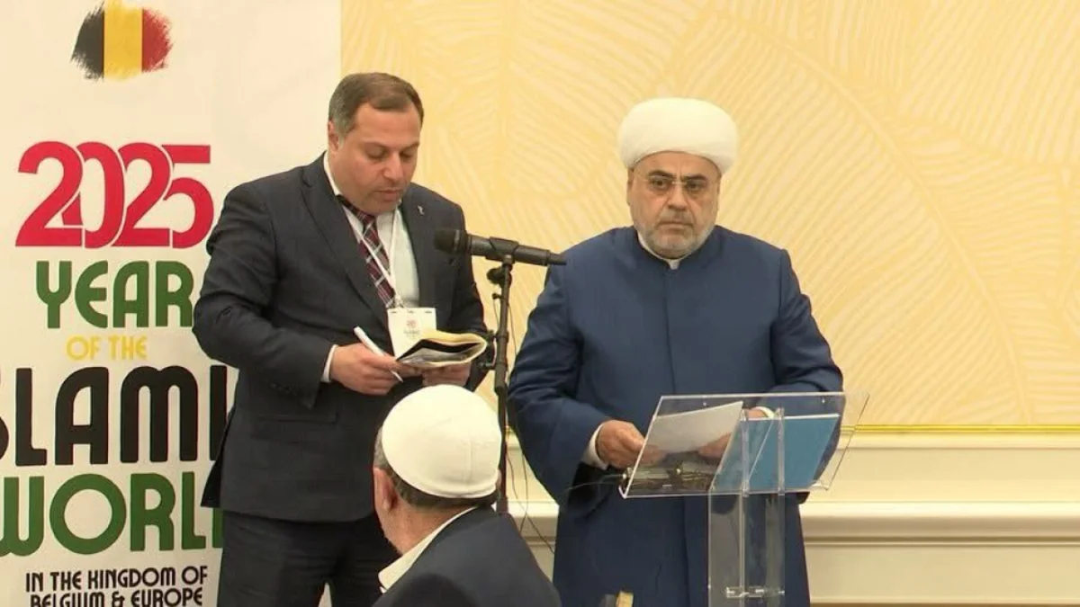 QMİ sədri və nümayəndə heyəti Belçikada iftar süfrəsində iştirak edib