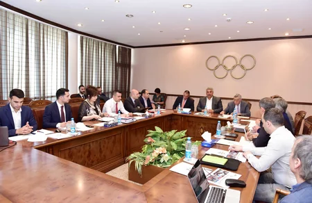 XV Avropa Gənclər Yay Olimpiya Festivalına hazırlıq işləri ilə bağlı Əlaqələndirmə Komissiyasının sonuncu toplantısı keçirilib