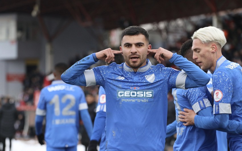 Azərbaycanlı futbolçu Türkiyə Kubokunun oyununda Qalatasaraya qol vurub