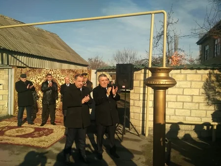 Zaqatalanın Bəhmətli kəndinə təbii qaz verilib