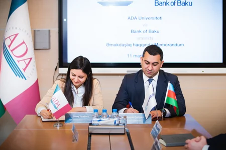 Bank of Baku və ADA Universiteti arasında memorandum imzalanıb: mini MBA proqramı təşkil ediləcək