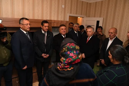 Göygöldə məcburi köçkünlər üçün yeni məhəllənin açılışı olub