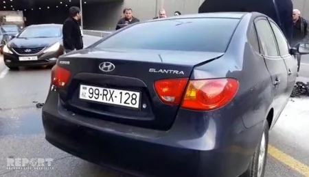 Bakıda ölümlə nəticələnən yol qəzası baş verib - VİDEO