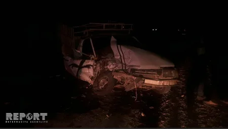 İmişlidə yol qəzası olub, xəsarət alan var - FOTO