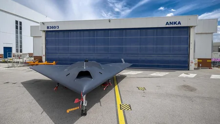 Türkiye's new UAV launched on runway for first time