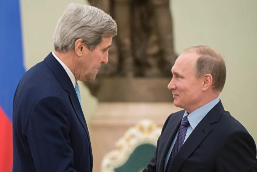 Путин отметил усилия госсекретаря США в решении ряда острых проблем