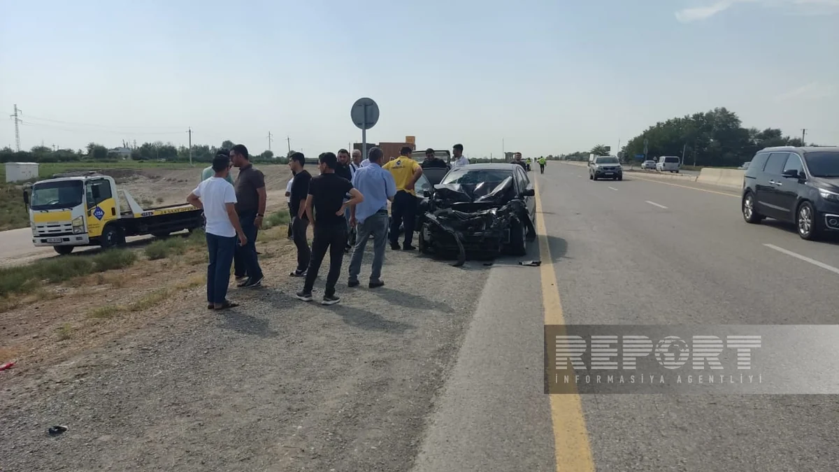 Kürdəmirdə ağır yol qəzası baş verib, ölən və xəsarət alanlar var - YENİLƏNİB