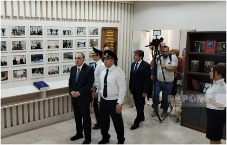 Kamran Əliyev Qəbələdə prokurorluğun yeni inzibati binasının açılışında iştirak edib - YENİLƏNİB