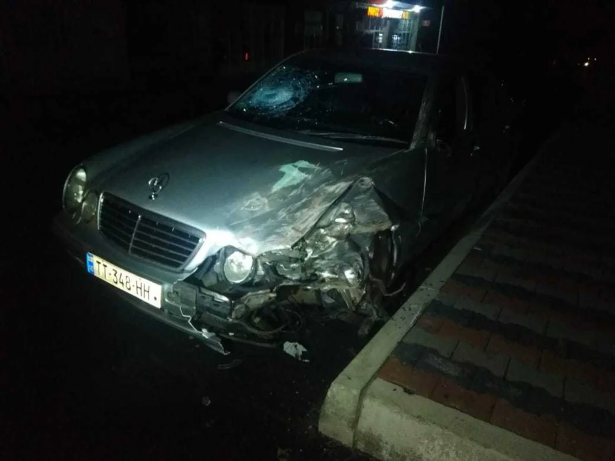 Qaxda ağır qəza olub, nənə və 9 yaşlı nəvəsi xəsarət alıb - YENİLƏNİB