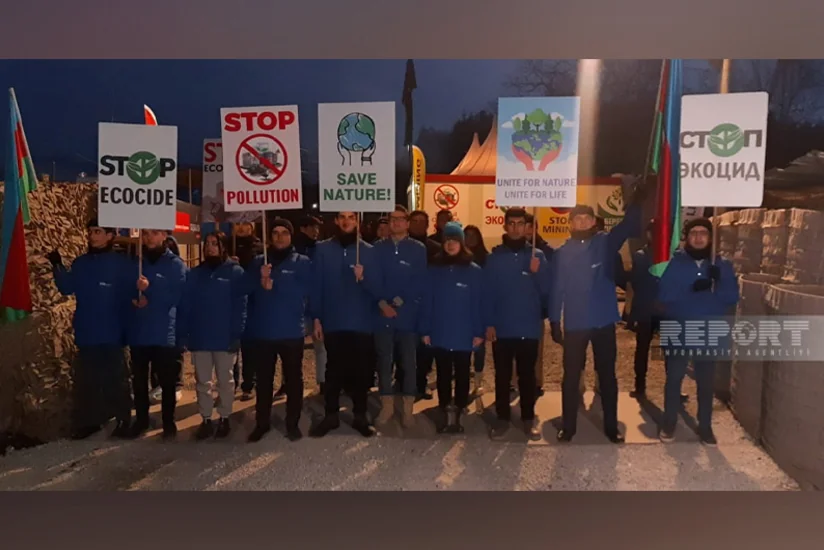 Акция на дороге Ханкенди-Лачын: требования демонстрантов остаются неизменными