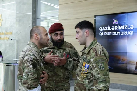 Bir qrup qazi Əmək və Əhalinin Sosial Müdafiəsi Nazirliyində olub