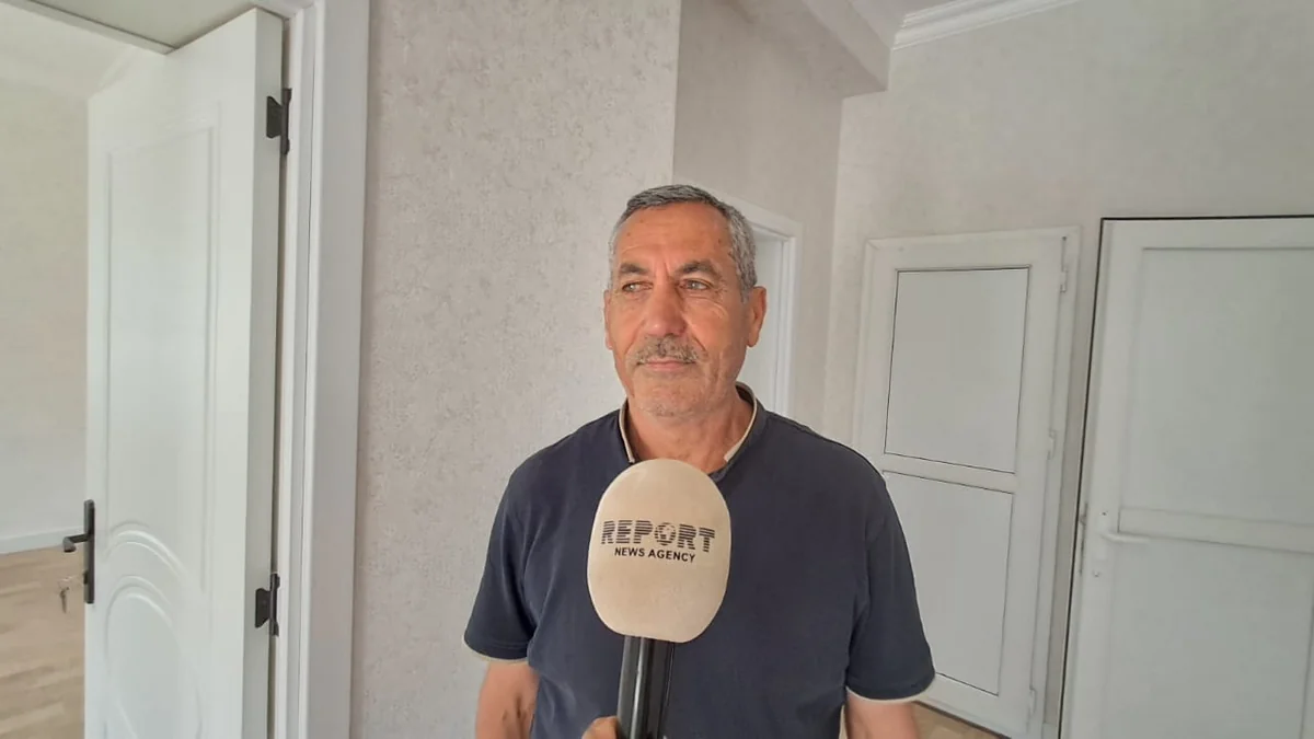 Житель села Бейлик: На месте руин построены красивые, современные дома