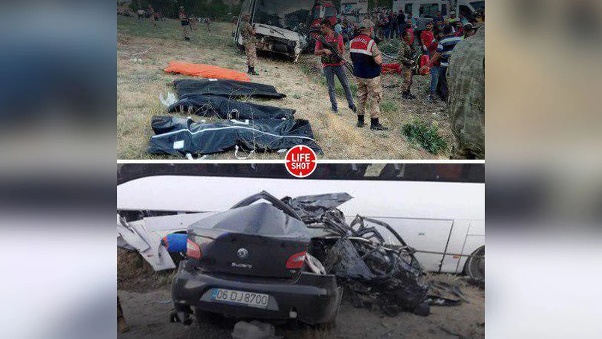 В Турции члены партии ПСР попали в аварию, есть погибшие