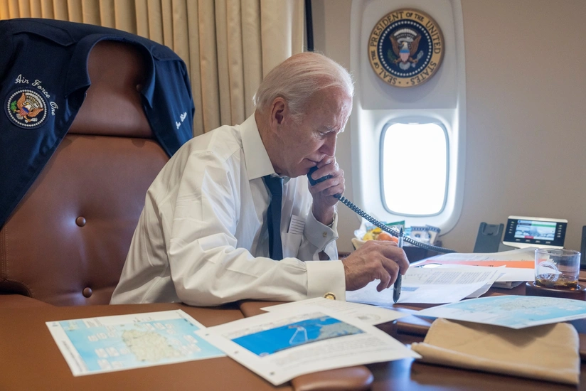 Biden, Emir of Qatar discuss issues related to Israel, Gaza over phone
