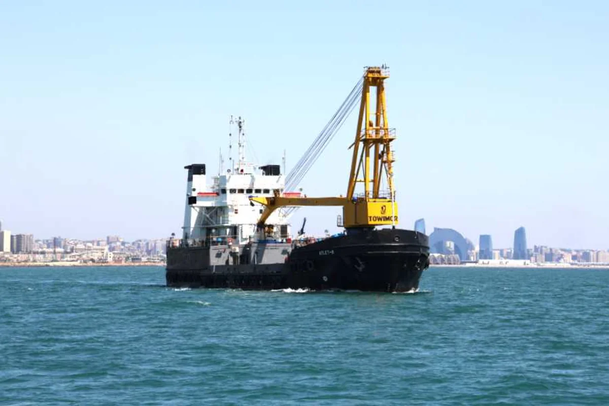 ASCO: “Atlet-8” kran gəmisi əsaslı təmir olunub