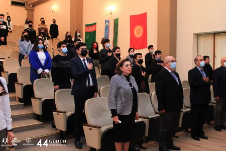 “44 Günün Qəhrəmanları” layihəsi çərçivəsində tələbələrlə ilk görüş keçirilib
