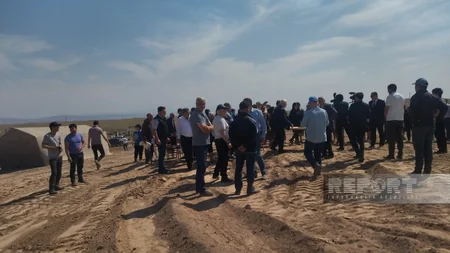 Глава организации Корни мира побывала в селе Абдуррахманлы Физулинского района
