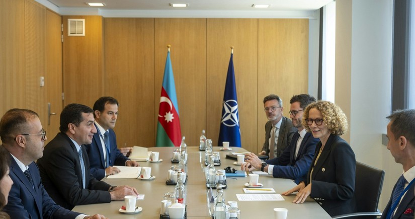 NATO Baş katibinin müavini: Azərbaycanla tərəfdaşlığı yüksək qiymətləndiririk