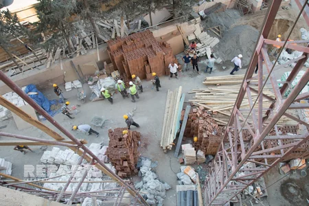 Binəqədidə yanan binada təmir işləri sentyabrda yekunlaşacaq - FOTO