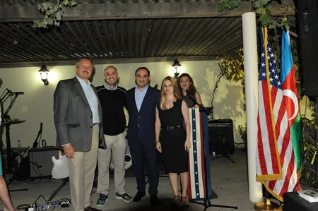 US Ambassador to Azerbaijan hosted a reception for alumni of U.S. government-funded exchange programs
