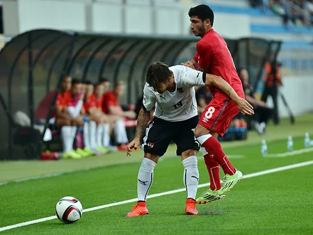 ​Azərbaycan yığması Avstriyaya məğlub olub - VİDEO