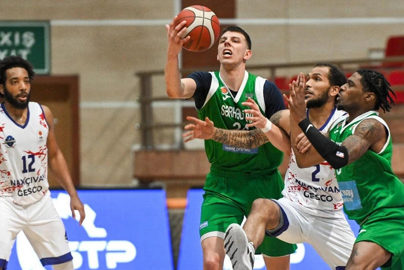 Azərbaycan Basketbol Liqasında Sərhədçi Naxçıvan üzərində qələbə qazanıb