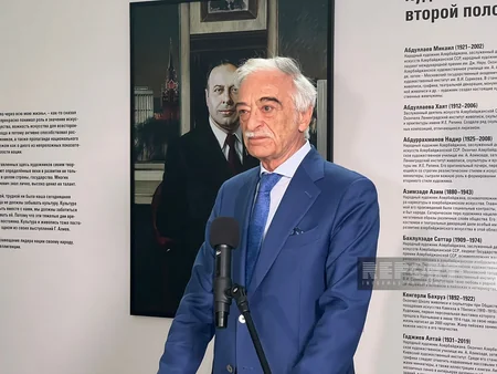Moskvada “Heydər Əliyev - 100. Şəxsiyyət. Epoxa. İncəsənət adlı sərgi açılıb