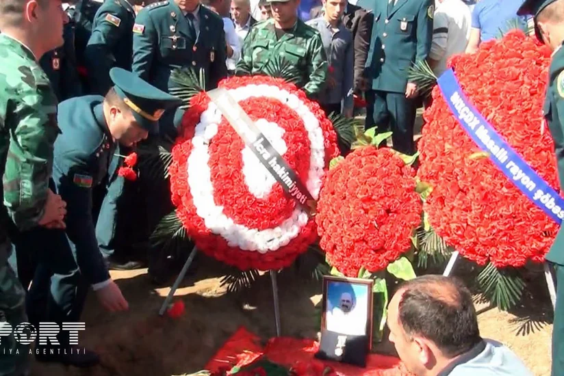 Ermənilərin açdığı atəş nəticəsində həlak olan mülki şəxs dəfn olunub - FOTO