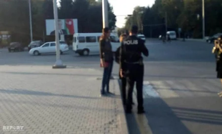 Mingəçevirdə reyd zamanı 55 sürücü və piyada cərimələnib - FOTO