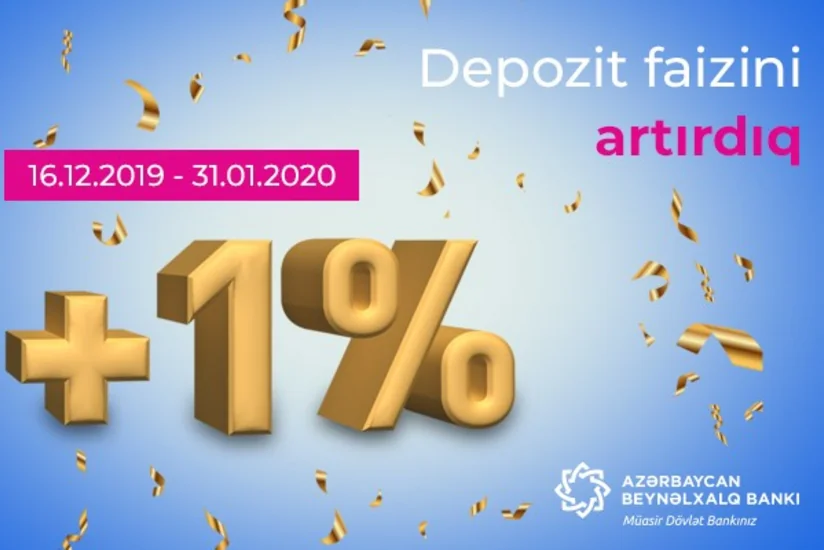 “Azərbaycan Beynəlxalq Bankı” yeni depozit kampaniyası keçirir