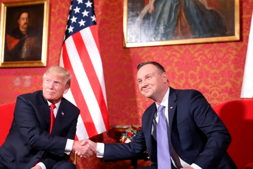 Президент Польши Дуда встретится с Трампом до его инаугурации