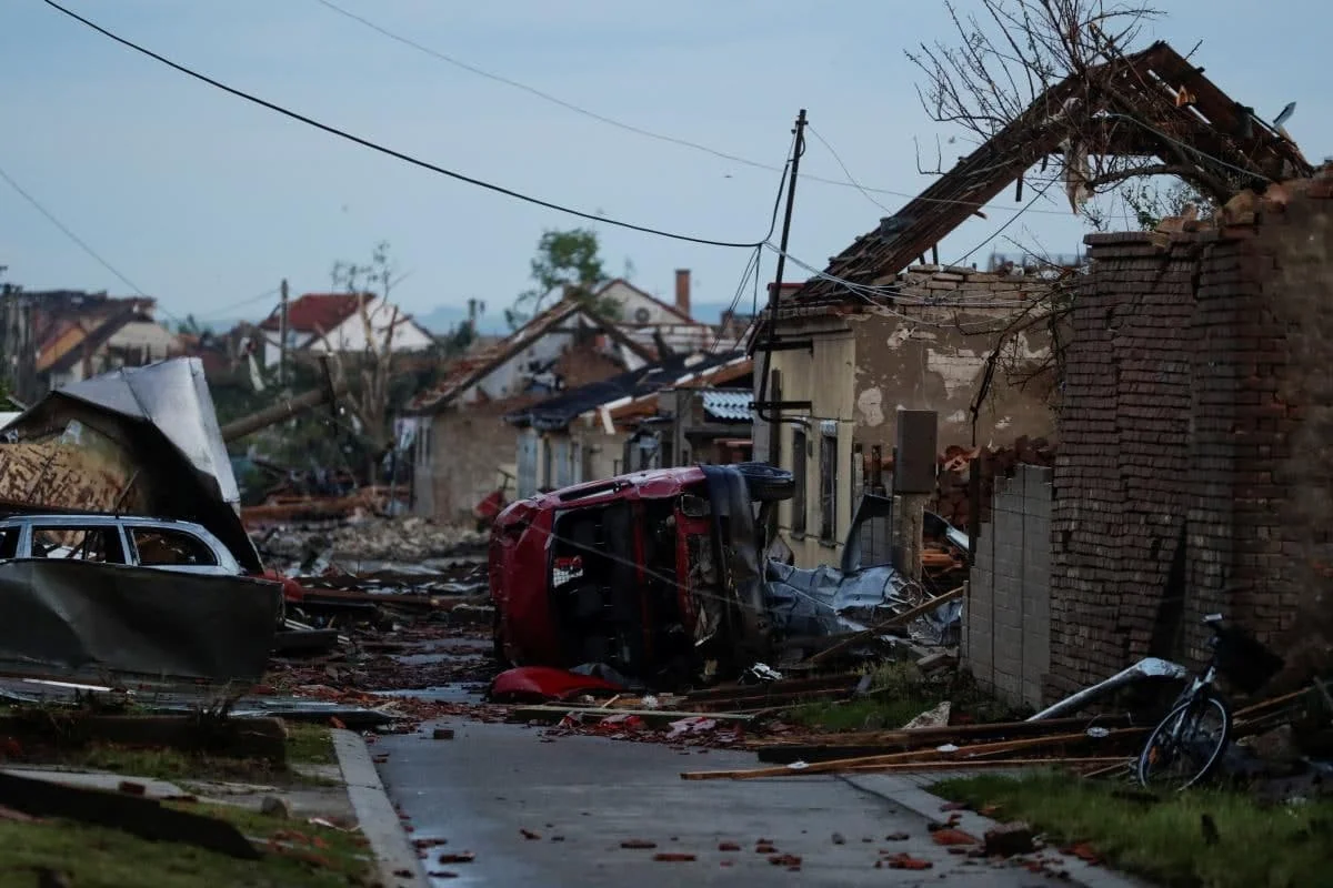 Rare tornado in Czech Republic kills five people