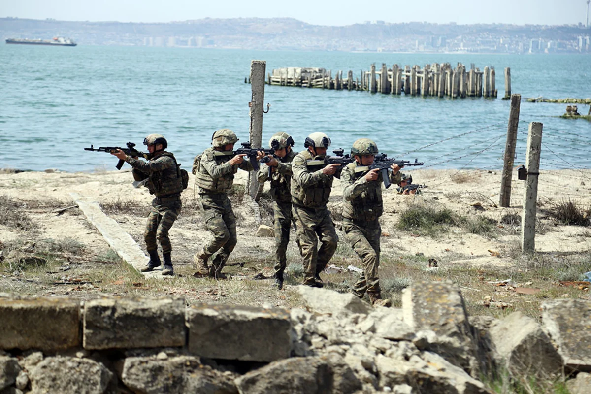 Azərbaycan hərbçiləri terrorçuların zərərsizləşdirilməsi üzrə tapşırıqları icra ediblər