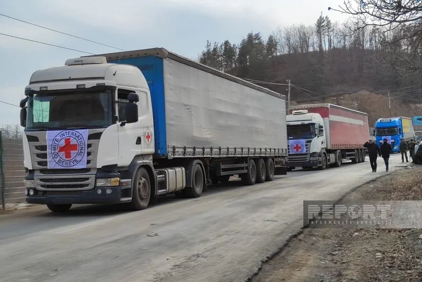 По дороге Ханкенди-Лачын беспрепятственно проехали автомобили МККК