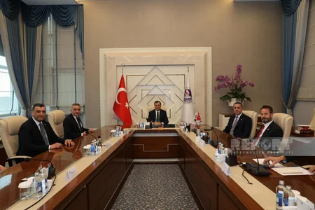 Anar Bağırov Türkiyə məhkəmə hakimiyyətinin rəhbər şəxsləri ilə görüşüb 